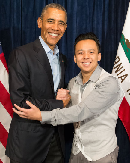 Andy Duong & POTUS Barack Obama